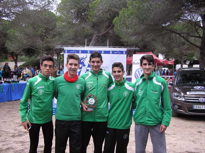 El Melariense Carlos Sanz 3 de Andaluca por Clubes