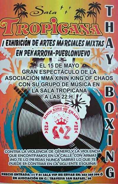 I Exhibicin de artes marciales mixta en Pearroya