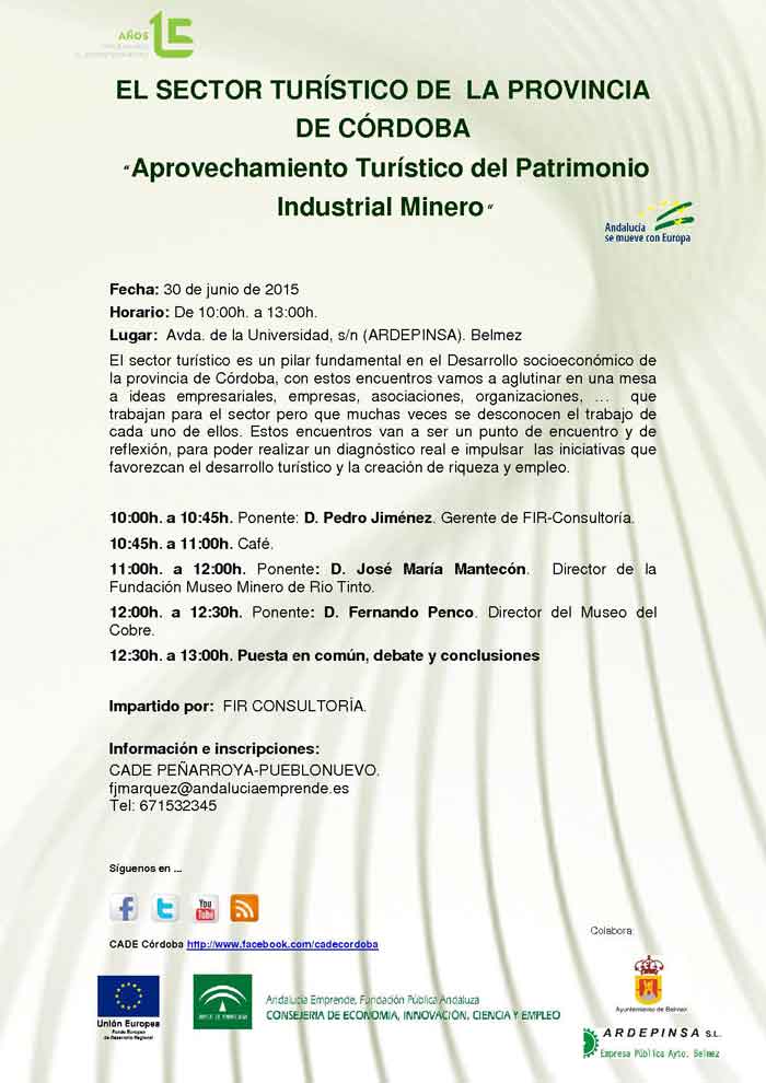 Aprovechamiento turstico del Patrimonio Industrial Minero