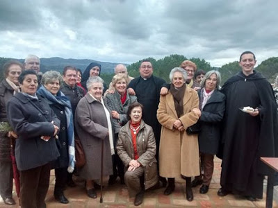 Un grupo de espeleos visit el Monasterio con motivo de la fiesta