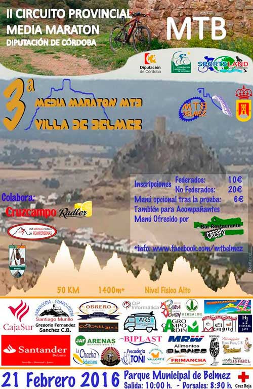 3 Media Maratn MTB Villa de Belmez