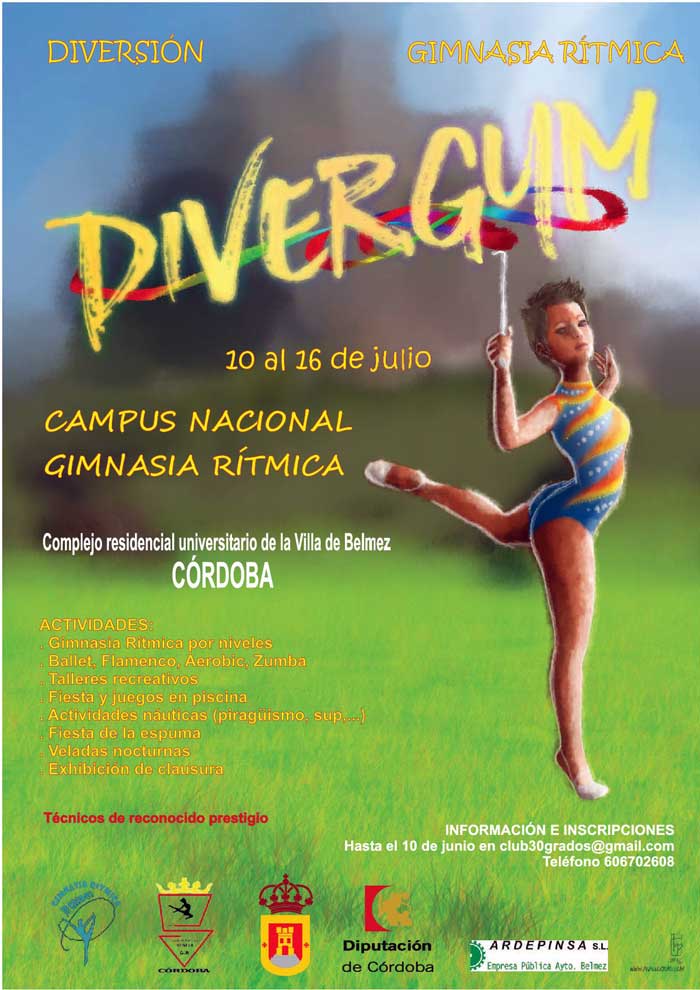 Campus de gimnasia rtmica Divergym en Belmez