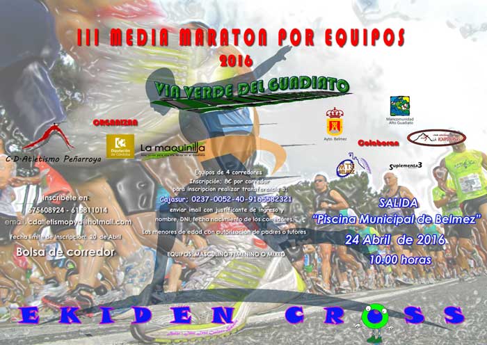 III Media maratn por equipos