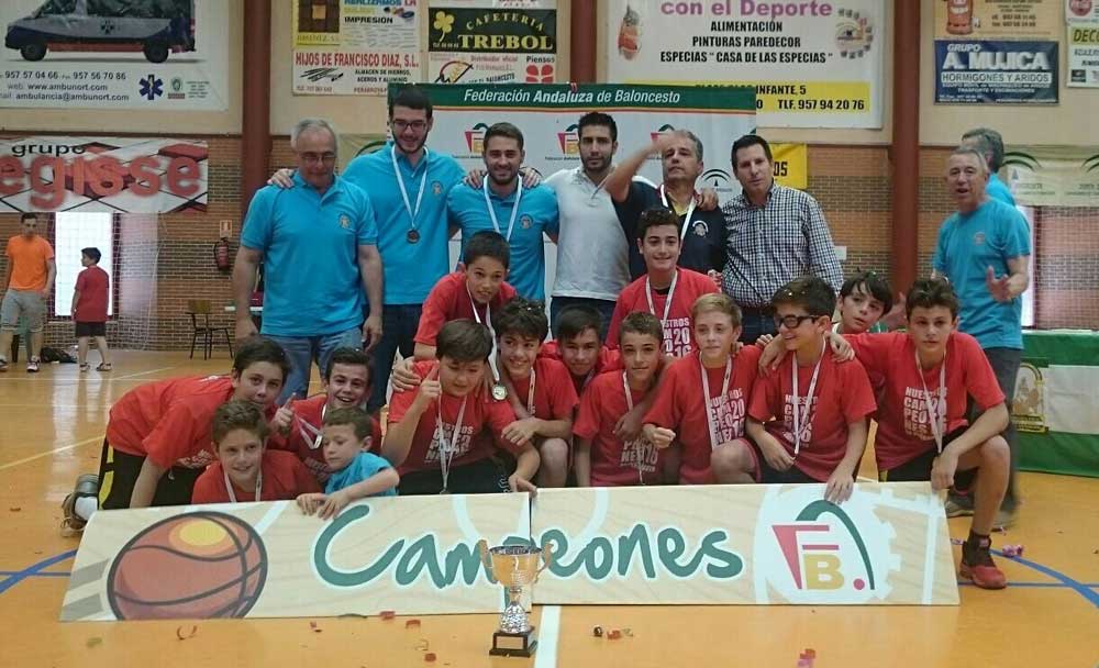 El CP Pearroya Minibasket campen de Crdoba