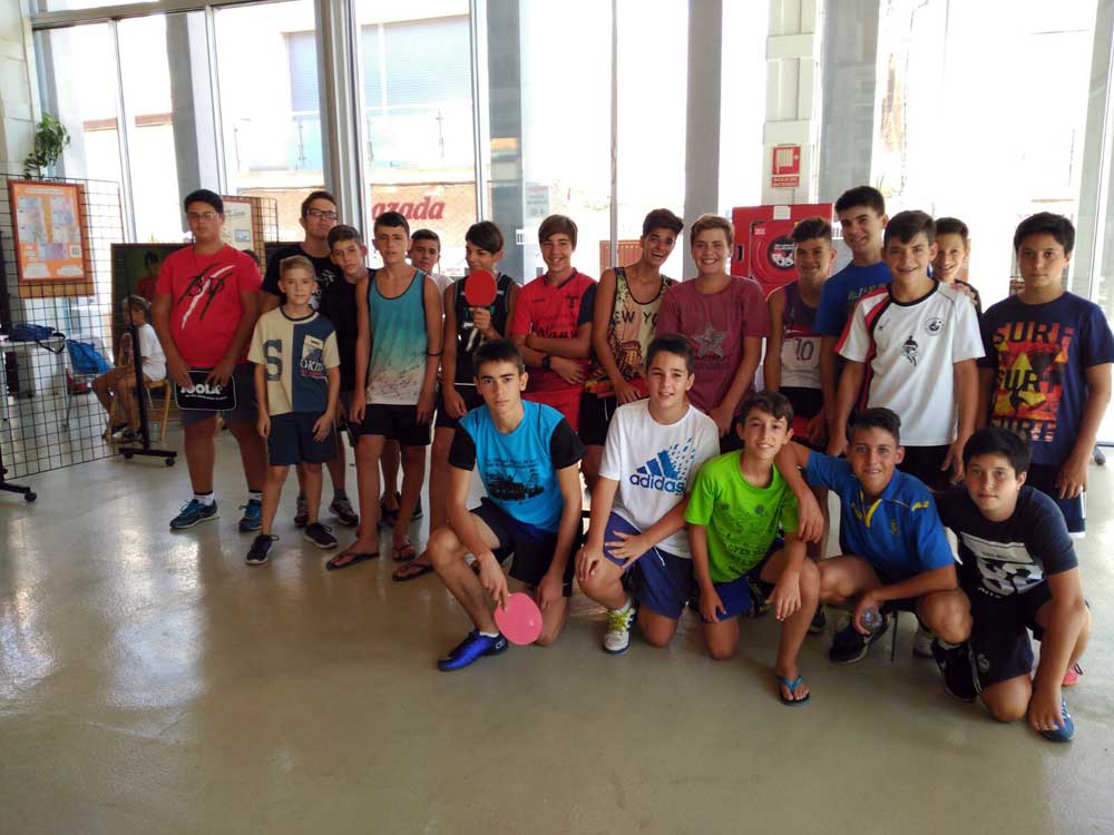 Campeonato de tenis de mesa de feria