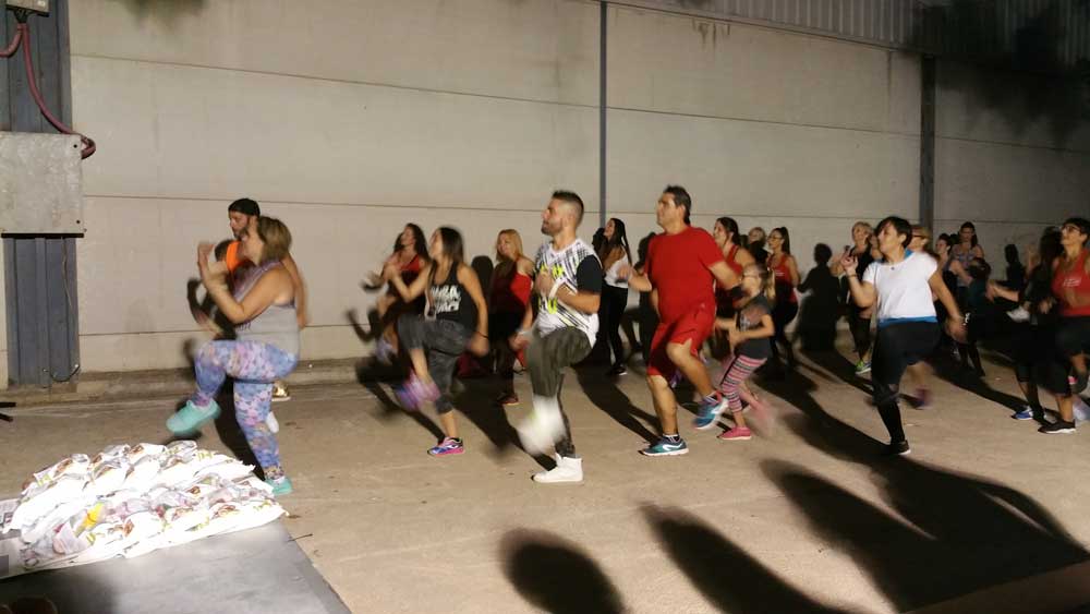 Segundo zumbathon a beneficio de Acodisval