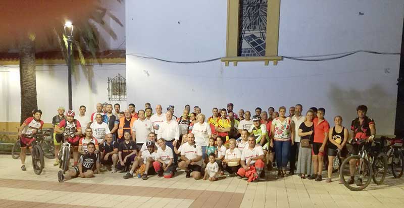 II marcha nocturna solidaria MTB