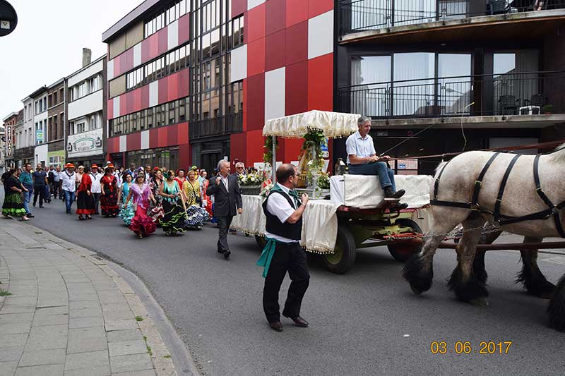 El Centro Andaluz Pearroya de Vilvoorde celebra la fiesta del roci