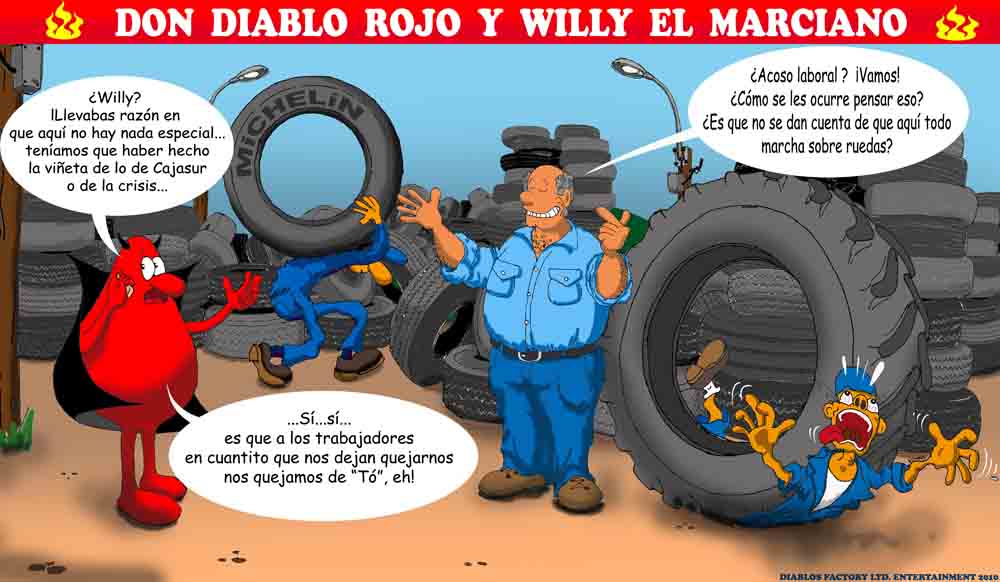 Don Diablo Rojo y Willy el Marciano