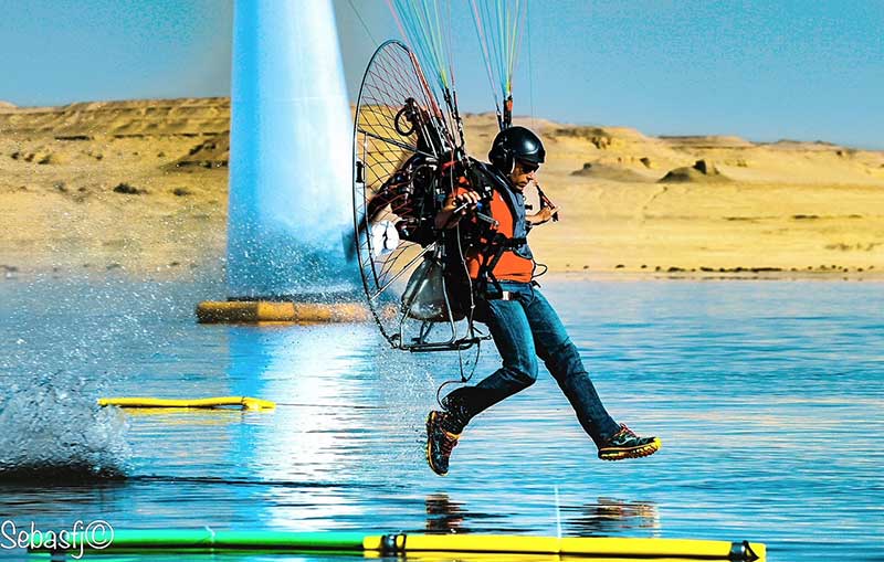 Sexto en el mundial de paramotor en la categora de Slalom