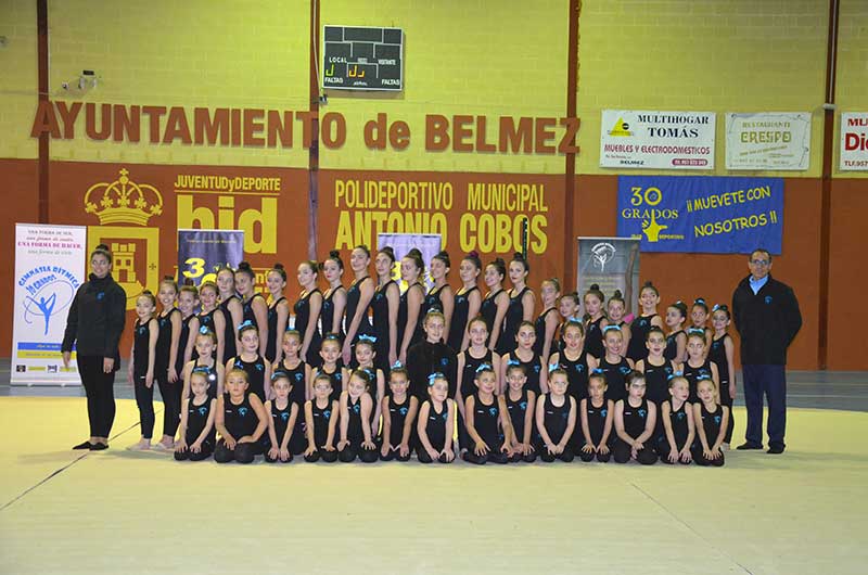 Celebrada la Gala de Navidad de Gimnasia Rtmica en Belmez