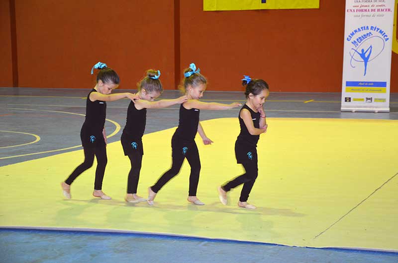 Celebrada la Gala de Navidad de Gimnasia Rtmica en Belmez