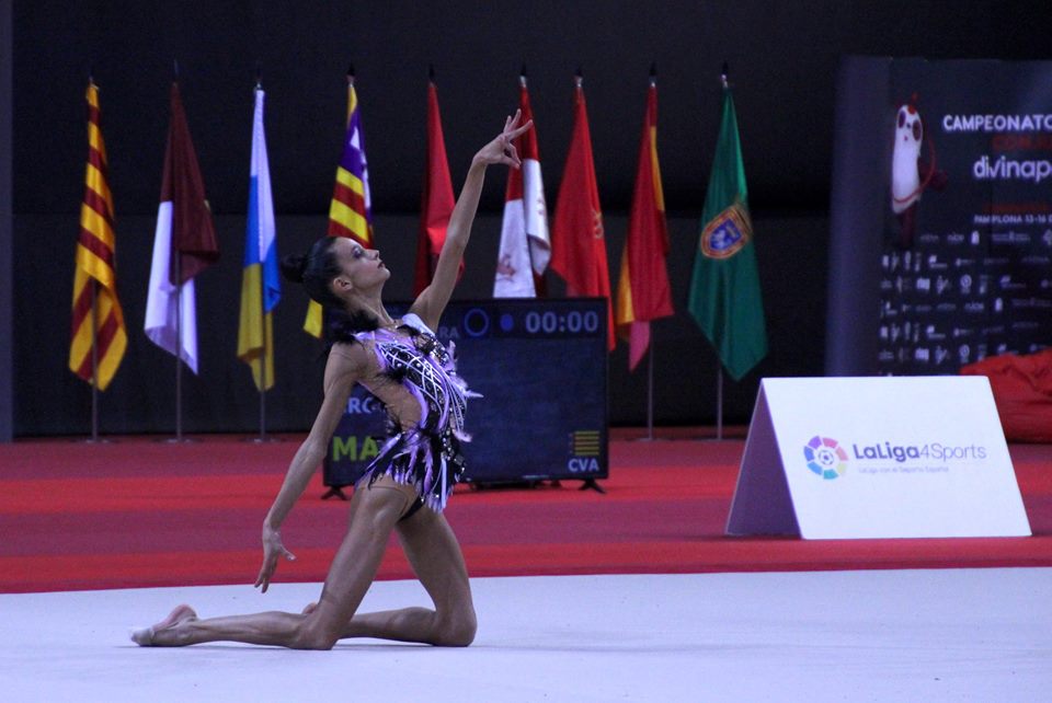 Luca Daza se proclama Campeona de Espaa de Gimnasia Rtmica