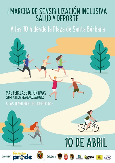 1 marcha de sensibilizacin inclusiva Salud y Deporte