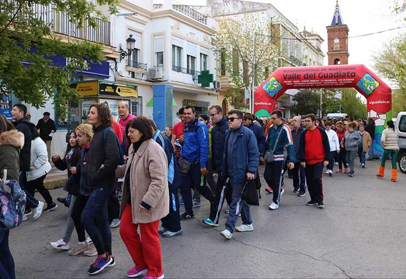 Primera marcha de sensibilizacin inclusiva Salud y Deporte