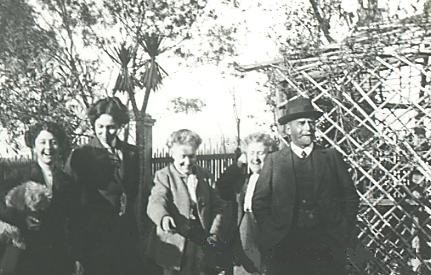 Andr Chastel y familia en Pueblonuevo del Terrible, 1911