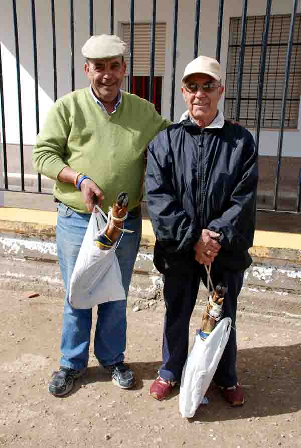 Diego Sjar y Jos A. Gonzlez( Krankel ), primeros