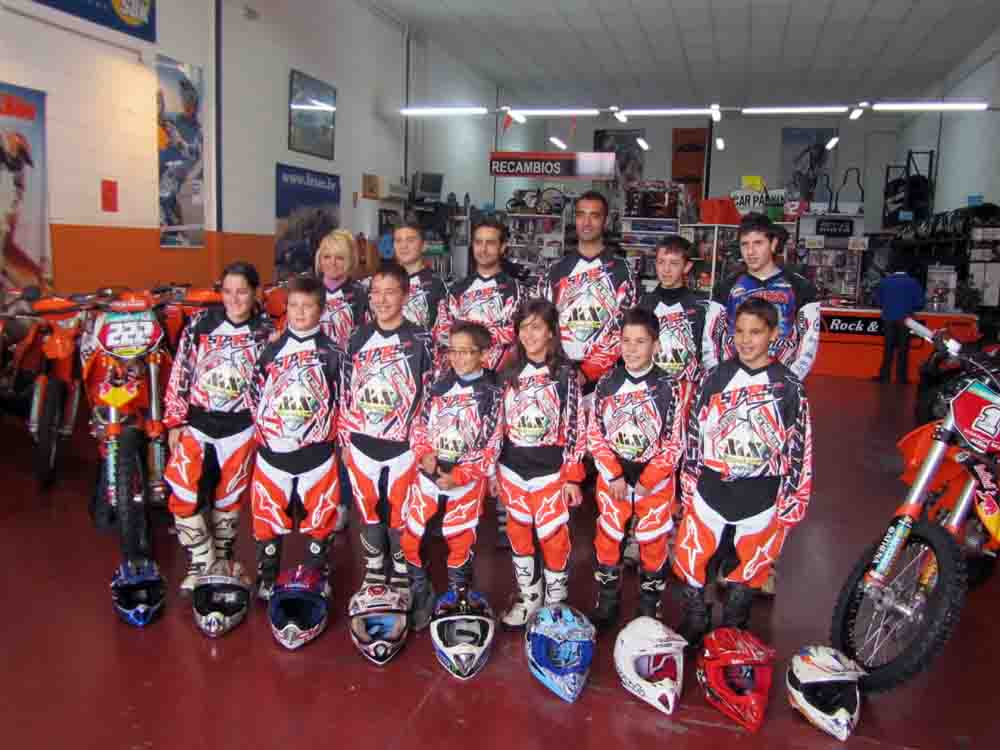 Equipo de motocross MX Crdoba 2016