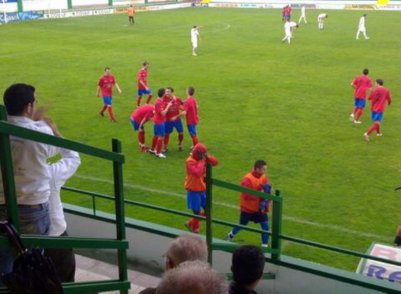 Celebracin del gol de Gato