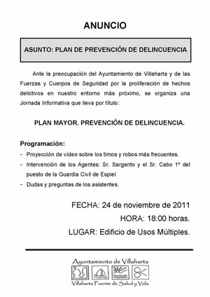 Plan de Prevencin de la Delincuencia