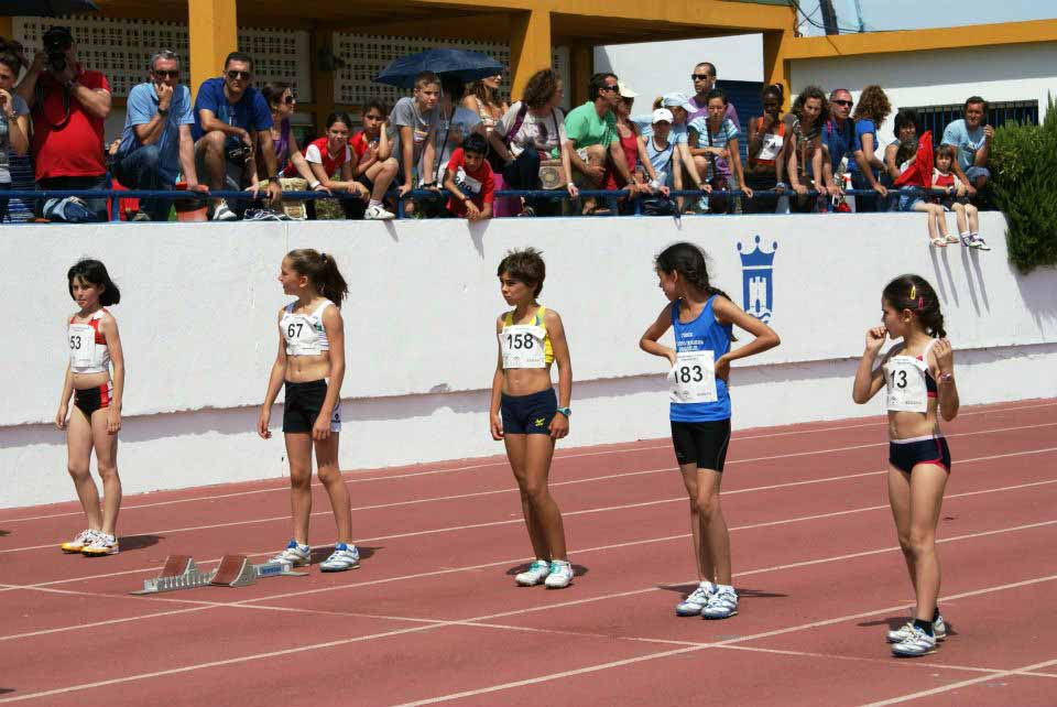 Campeonato de andaluca de atletismo alevn e infantil