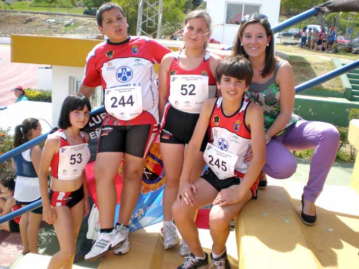 Campeonato de andaluca de atletismo alevn e infantil