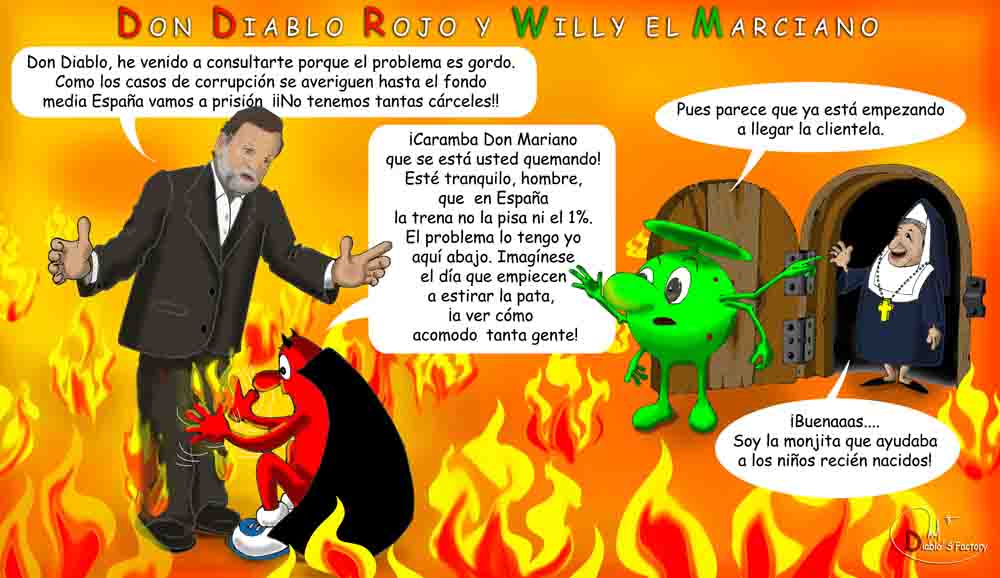 Don Diablo Rojo y Willy el Marciano 