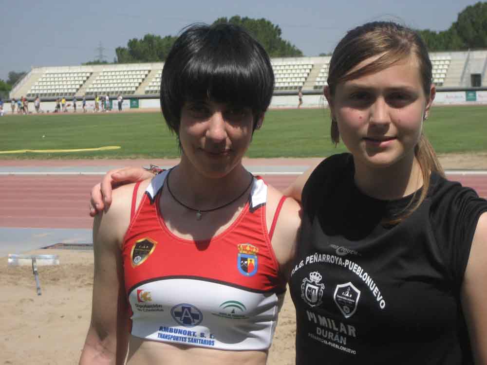 Mari Vi y Natalia al Cto. Andaluca Juvenil