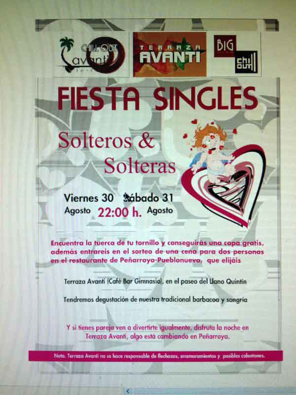 Fiesta Singles, Solteros & Solteras