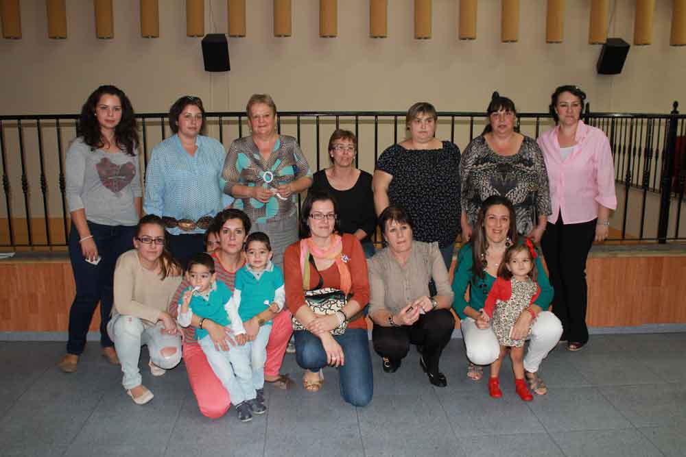 Participantes con Eva Garcia, Concejala de Igualdad