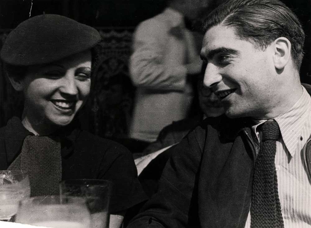 Gerda Taro y Robert Capa