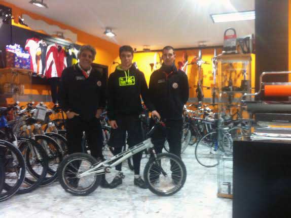 Carlos Marcado piloto de Coronel Bike