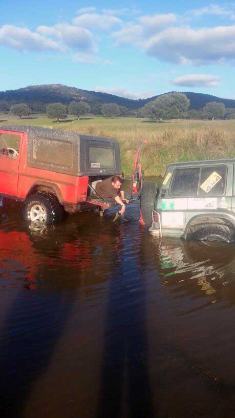 Quedada 4 x 4 en Pearroya