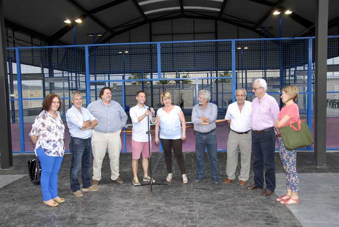 Inauguracin pistas de Padel `Padel 73`