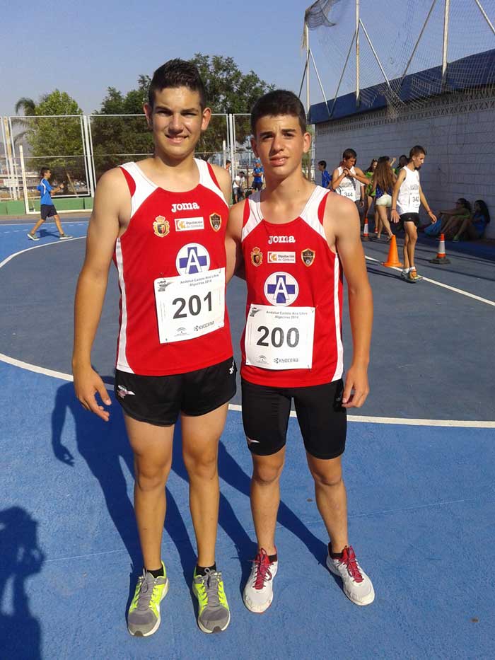 Carlos y Dani, Cto. Andaluca cadete