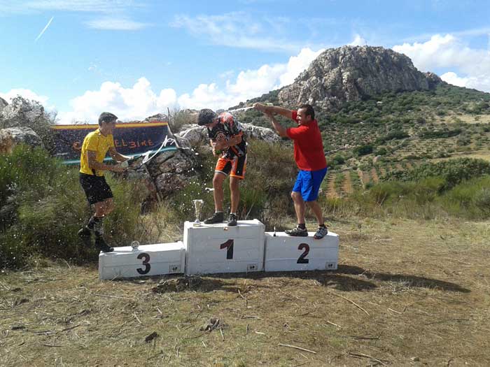 Carlos Marcado ganador del I Trial BIKE celebrado en Pearroya