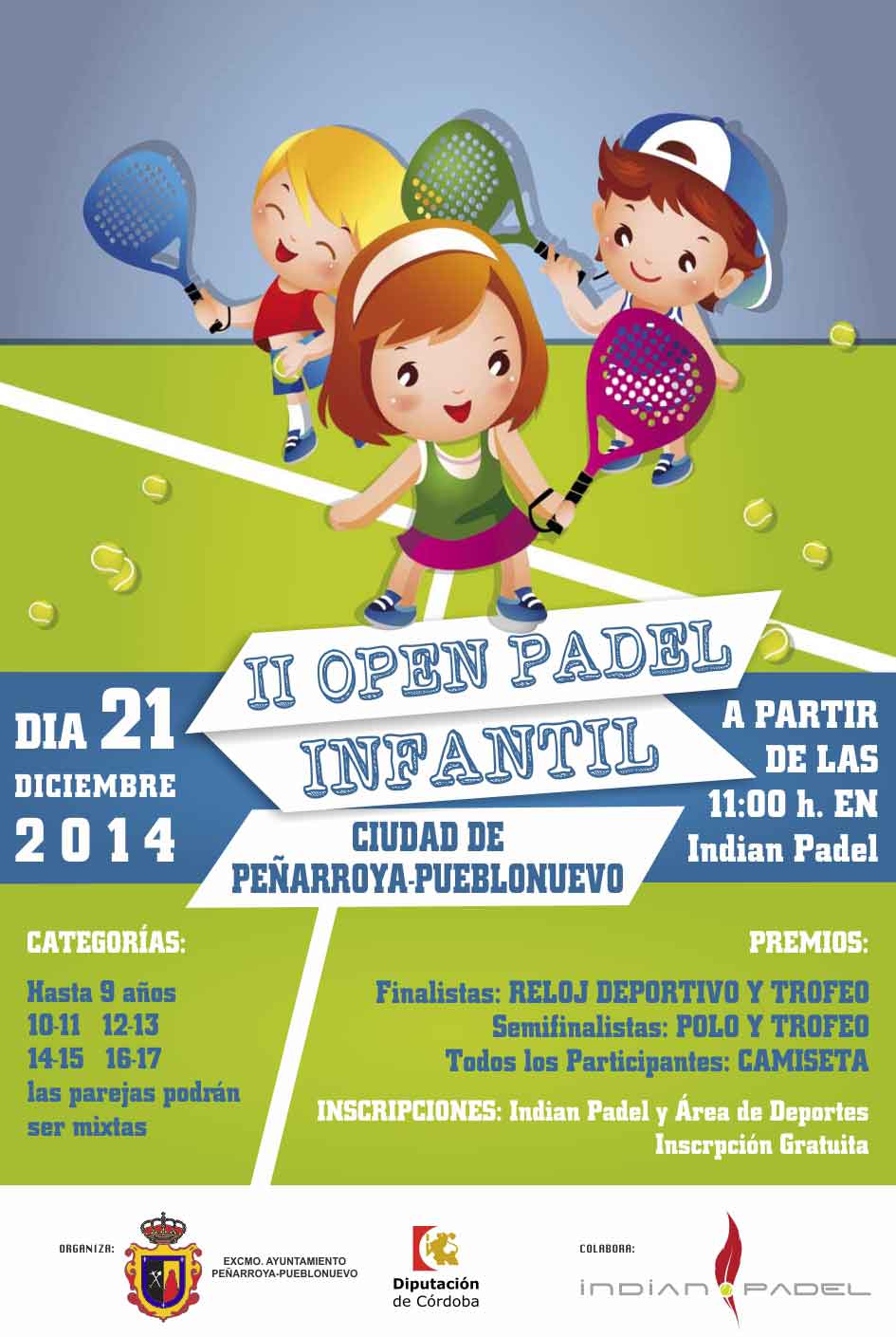  II Open Infantil de Pdel Ciudad de Pearroya