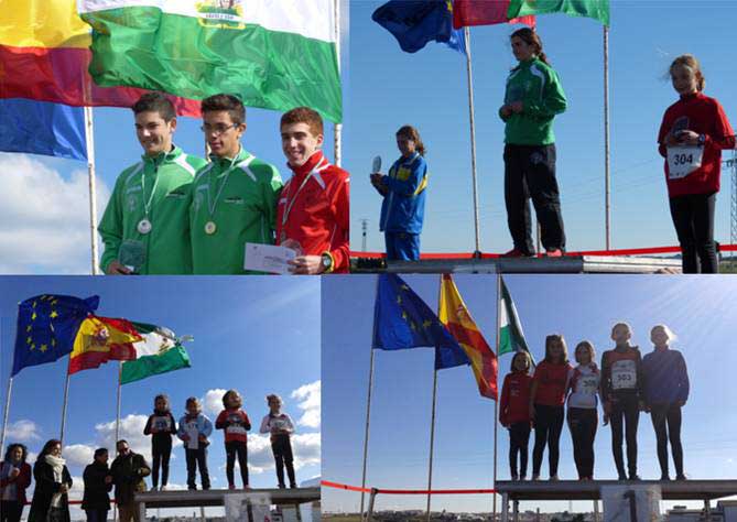 Varios podiums y medallas en el Campeonato Provincial