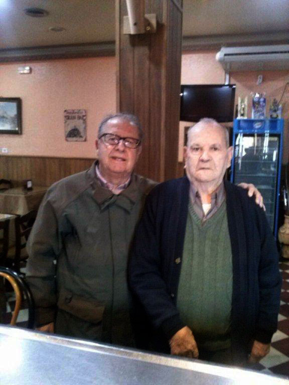 Quico y Dani en el Gran Bar