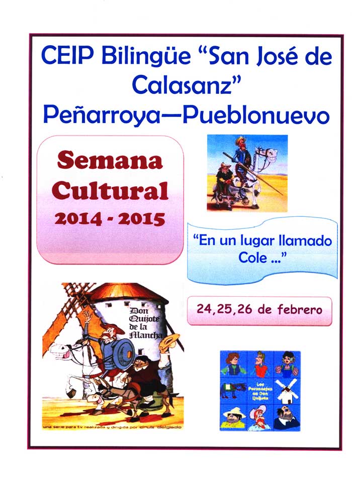 Semana Cultural en el CEIP Bilinge San Jos de Calasanz