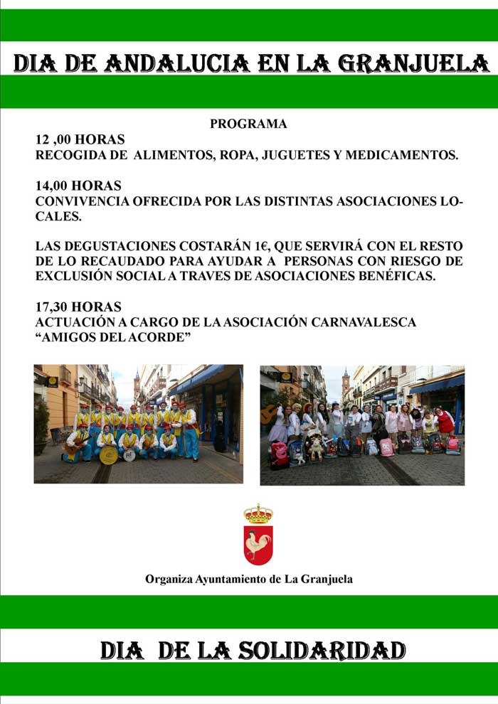 Da de Andaluca Solidario en La Granjuela