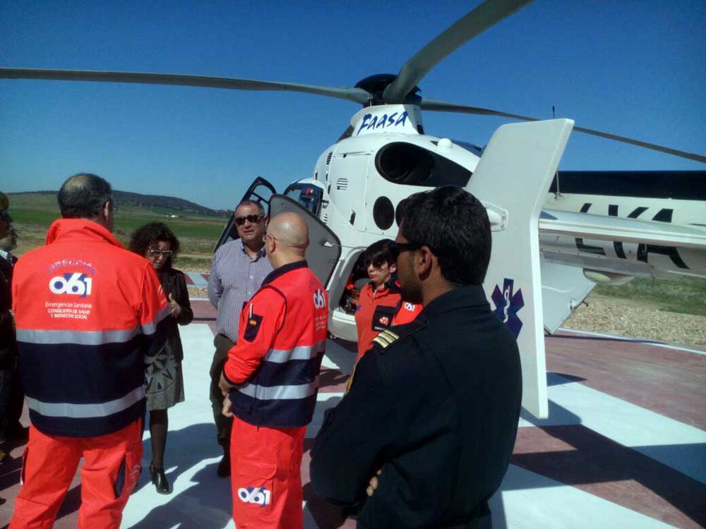 Nuevo helipuerto en Fuente Obejuna