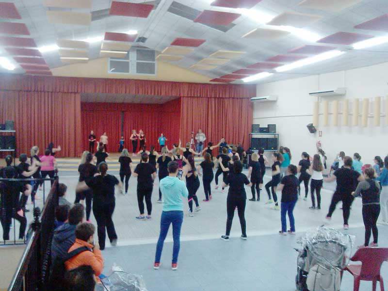 I Master Class de Zumba en Villanueva del Rey