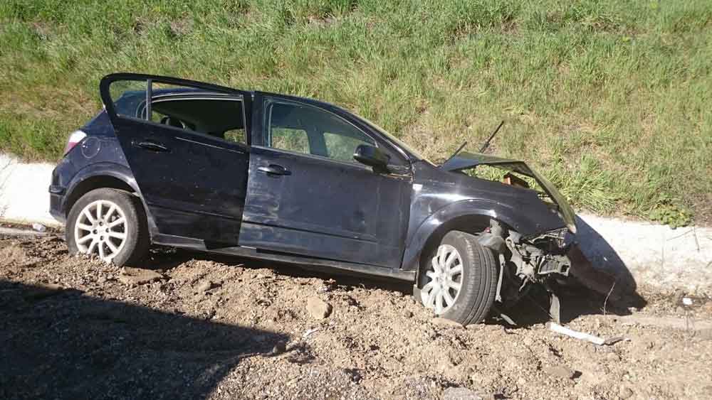 Accidente de trfico en la N-432 en el trmino de Fuente Obejuna