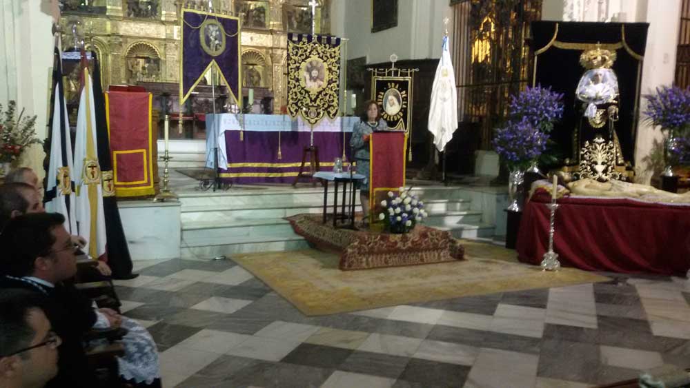 Pregn de Semana Santa cargado de sentimiento cristiano y cofrade