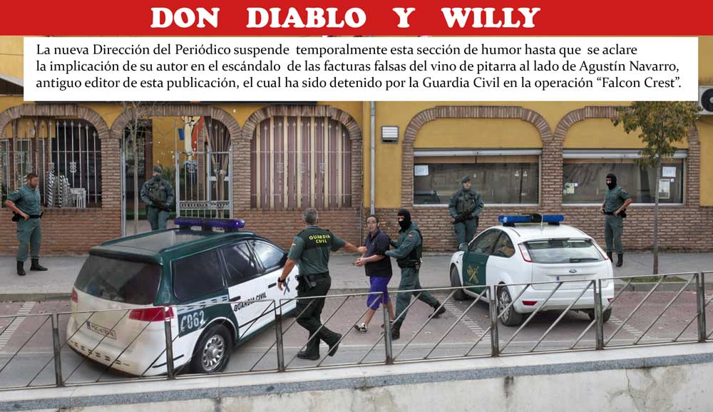 Don Diablo Rojo y Willy el Marciano, Diciembre 2.014
