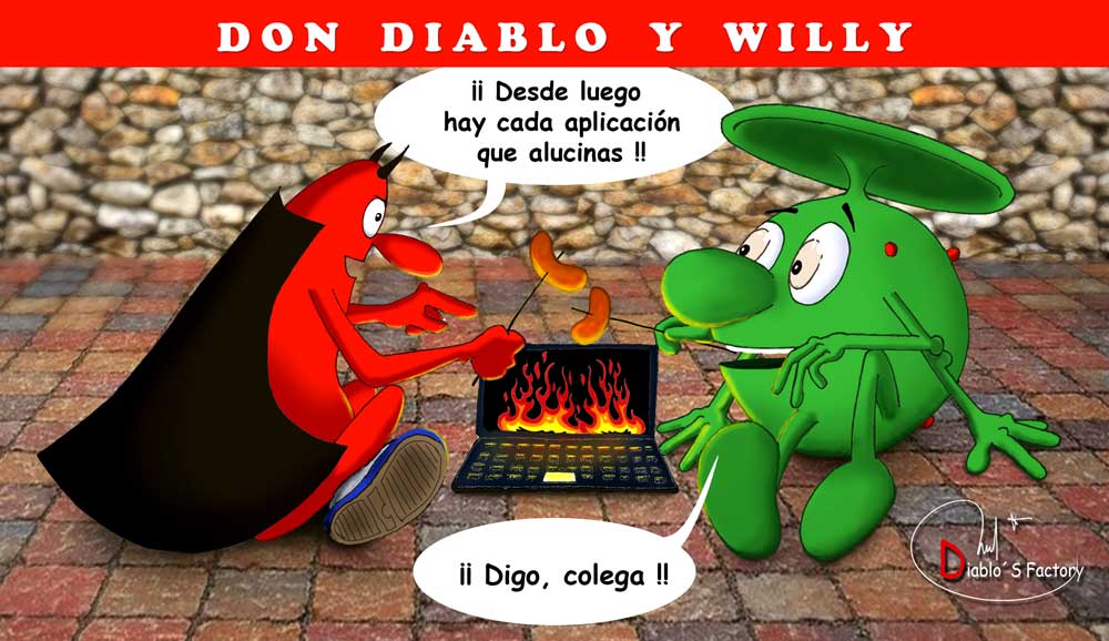 Don Diablo Rojo y Willy el Marciano, Enero 2015