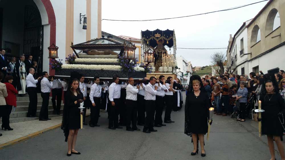 Sepulcro y Virgen de los Dolores, Pearroya