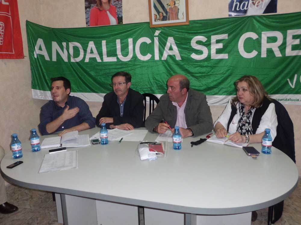 Manuel Aguilar preside la gestora del PSOE en Pearroya