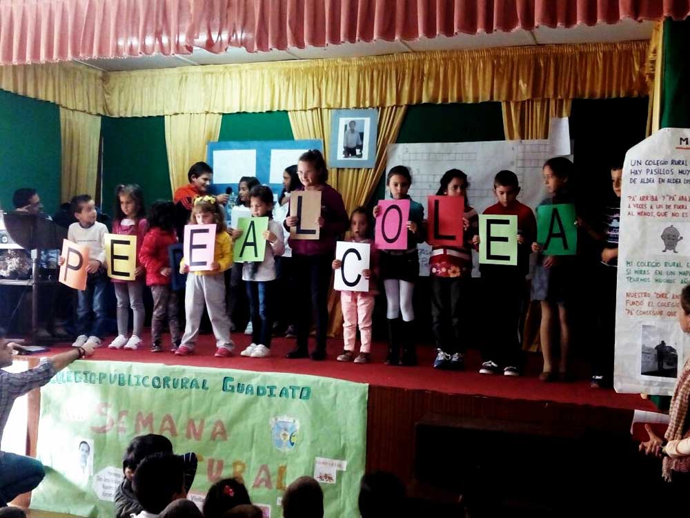 El Colegio Rural Guadiato homenajea a Pepe Alcolea 